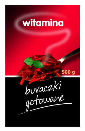 Buraki gotowane całe 500g Witamina