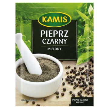 Kamis Pieprz Czarny Mielony 16G