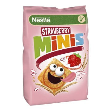 Płatki Nestle Minis Truskawkowe 250G
