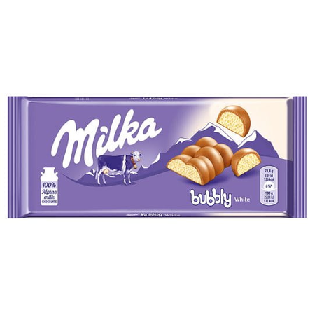 Czekolada Milka - Bubbly White 95G