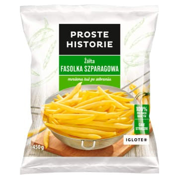 Fasolka Szparagowa Żółta Proste Historie 450G