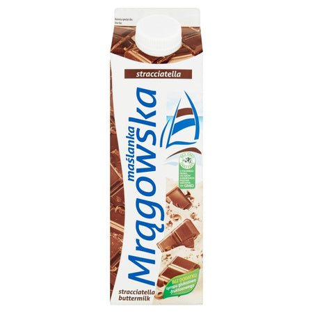 Mlekpol Maślanka Mrągowska stracciatella 1 l