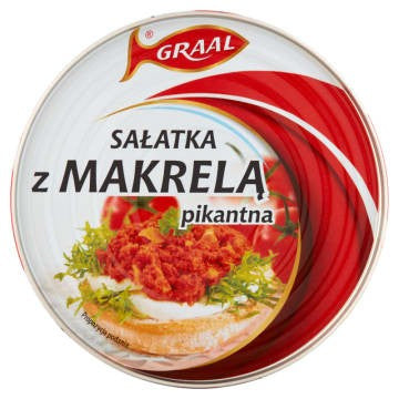 Sałatka z Makrelą Pikantna Graal 300G