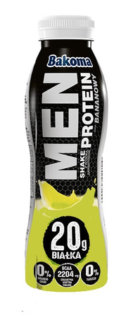 Shake białkowy Bakoma Men bananowy 380g
