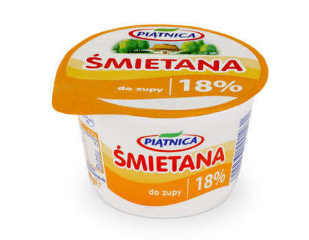 Śmietana 18% Piątnica 200G