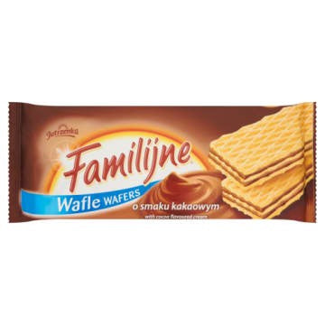 Wafle Familijne Kakaowe 180G